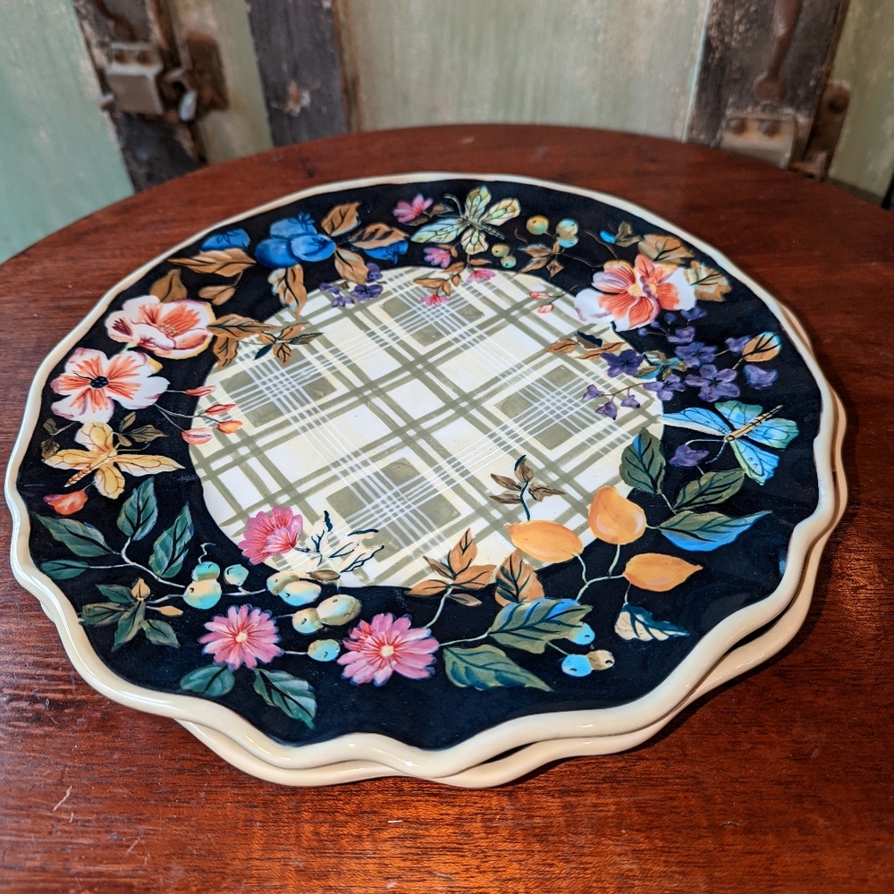 Tracy Porter Le Jardinière Dinner Plate 11“